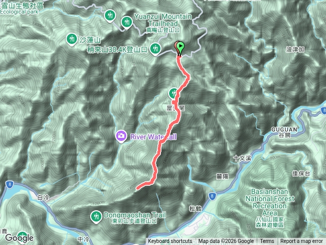 屋東屋縱走-大雪山林道31.2k預覽圖