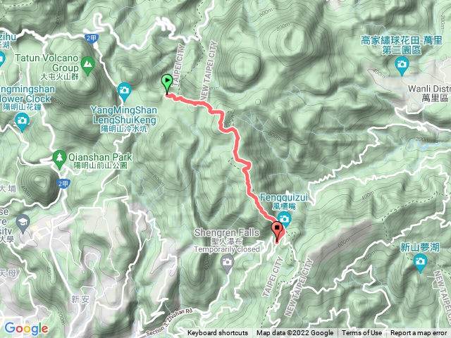 台北大縱走第三段