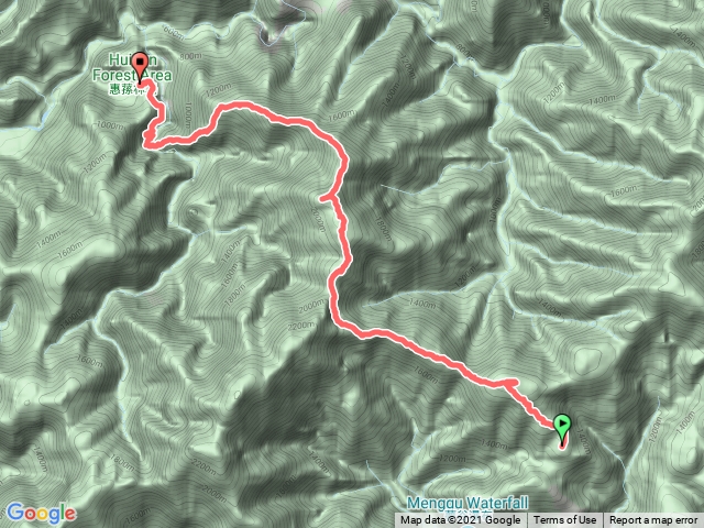 南東眼山縱走有勝山