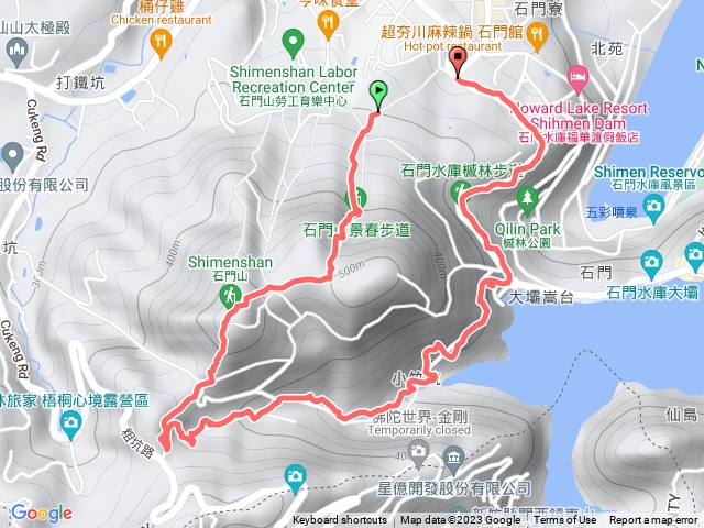 石門山進依山閣出