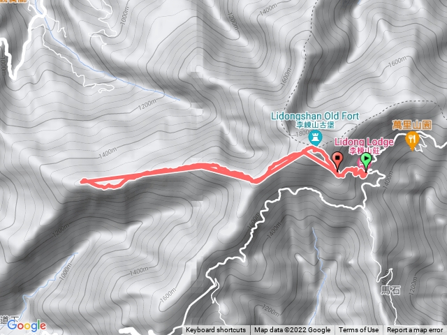 彼得的李崠山、大混山連走