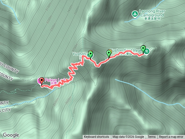 2026/8/2排雲山莊➡️玉山主峰➡️玉山東峰
