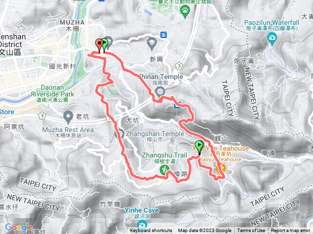 木柵千階步道 + 樟樹步道連走