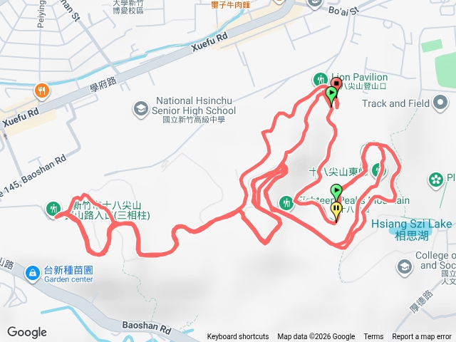 雨天只剩18尖山亂亂走