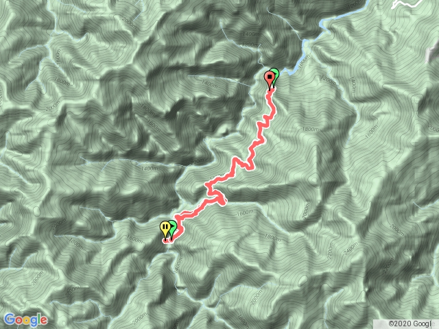 霞喀羅古道 養老到白石吊橋