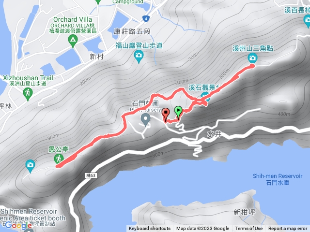 20230318石門溪洲山三角點