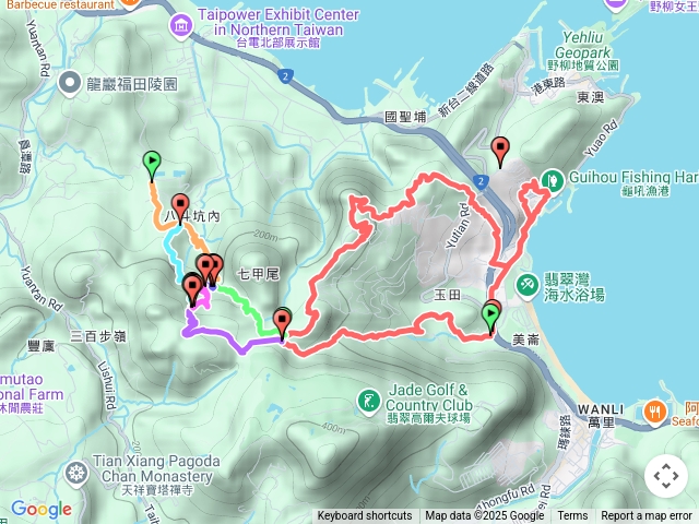 萬里玉田古道、北八斗山、八斗坑內古道、八斗坑內山腰路