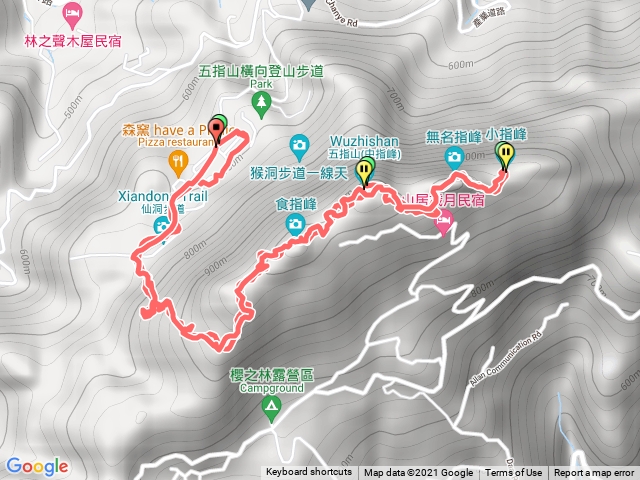 小百岳集起來五指山登山步道202146071008