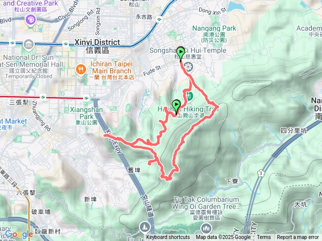 南港山一圈