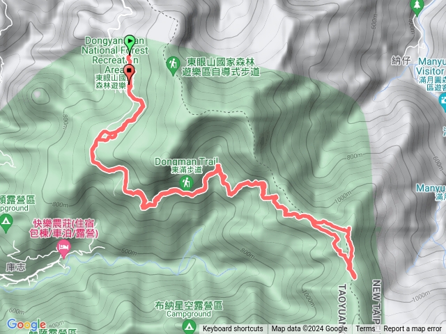 桃園－臺灣百大必訪步道東滿步道202408031222