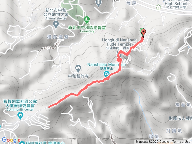 南勢角山青春嶺來回