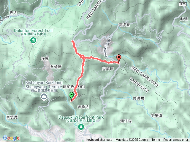 船形岩、白石湖、大丘田山
