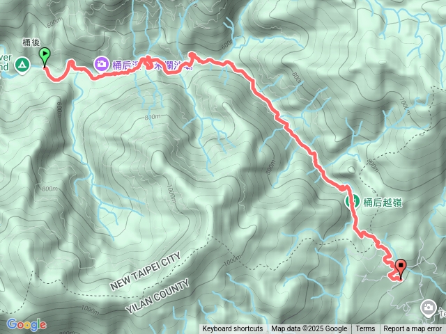 1140712桶后越嶺古道（烏來到礁溪）