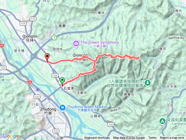 20260222 芎林飛中石六峰縱走(石潭村.石壁潭山.中坑山.牛欄窩山.下橫坑山.雞寮坑山.關西顯伯公.飛鳳山.代勸堂)預覽圖