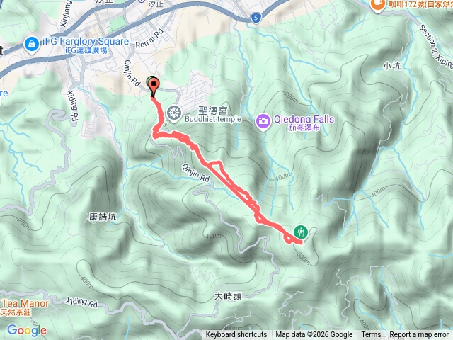 大尖山四分尾山