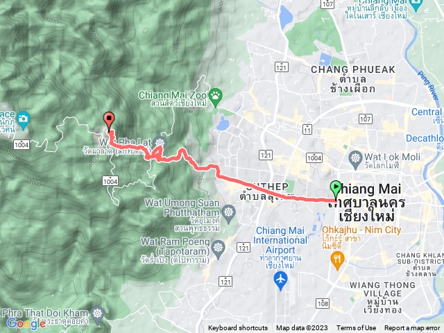 清邁雙龍山登山步道
