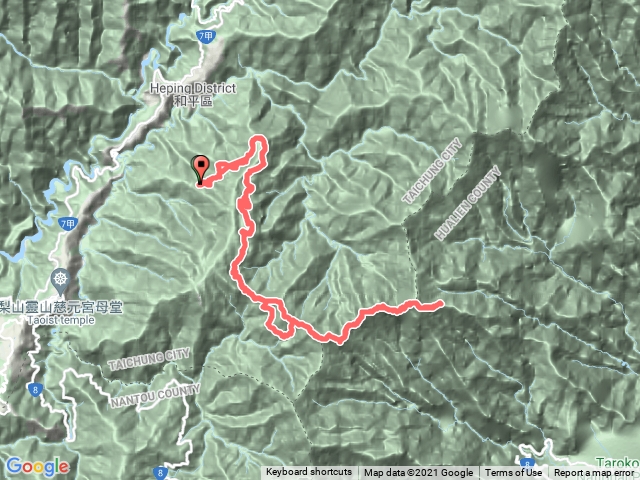 無名山東峰單攻2021年10月29日