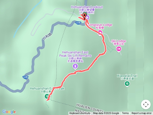 合歡東峰
