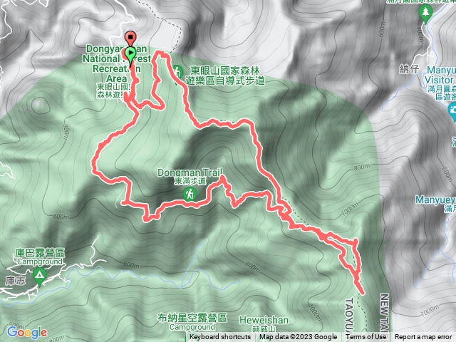 2023-04-22 東眼山 拉卡山.gpx