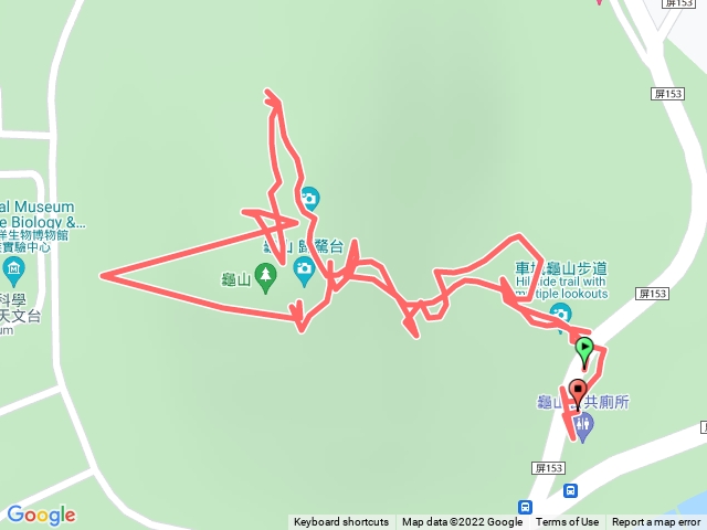 龜山步道健走