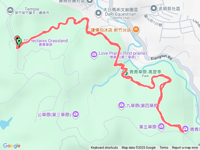 新竹市青青草原環山步道預覽圖