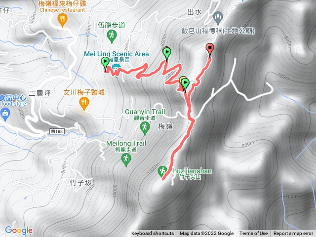 梅峰步道＋竹子尖山