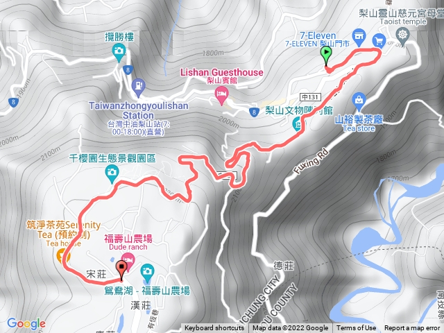 黎山至福壽山農場健走D4-1