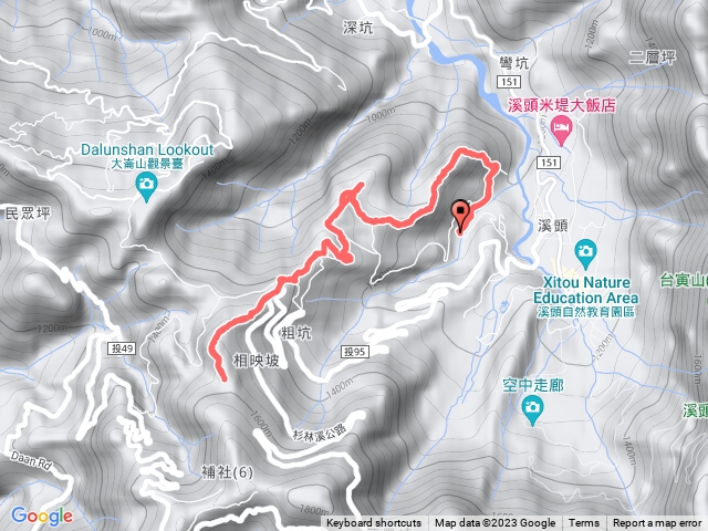 溪頭五連峰來回2023.12.2
