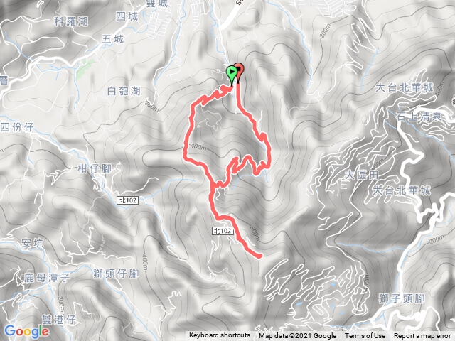 十七寮山-大丘田山縱走