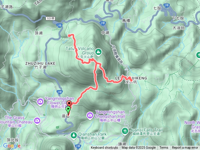 20250715七星山三進三出（苗圃、冷水坑、小油坑）
