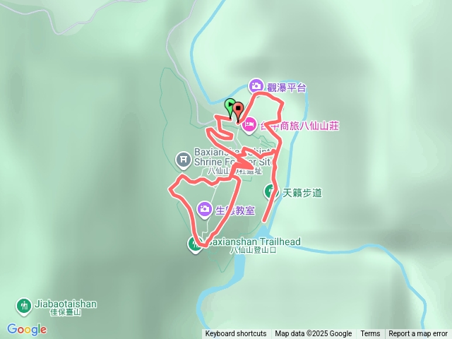 八仙山國家森林遊樂區步道群