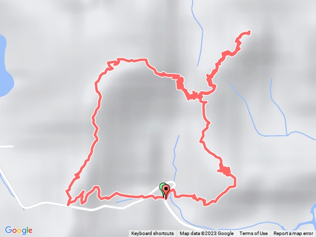 EC柑坪山 新柑坪山 牛背岩（錯過叉路多走30分）