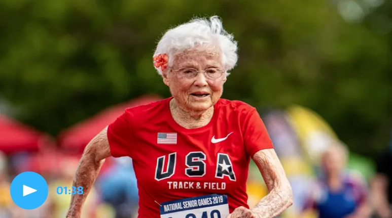 【人物】105 歲還能跑百米！「颶風」阿嬤創下超狂世界紀錄