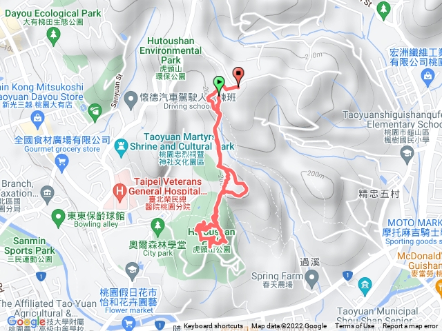 哆 虎頭山 攀爬