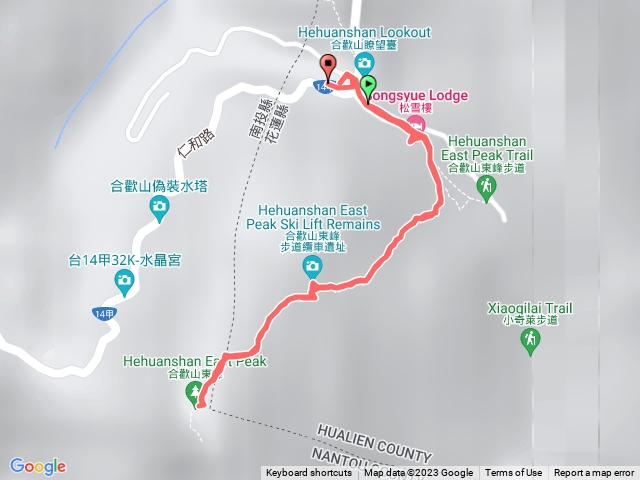 合歡山東峰