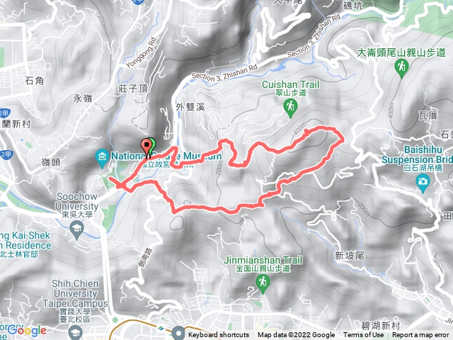 燕溪步道，仙座台山