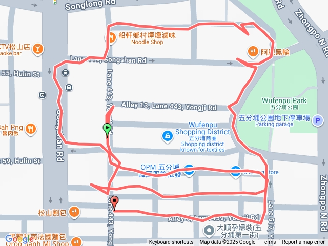 五分埔商圈