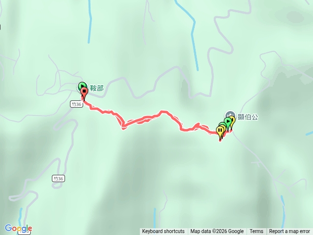 下橫山步道