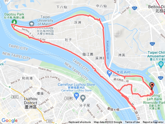 環社子島路跑