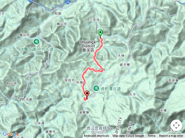 雙溪後寮仔嶺料角坑