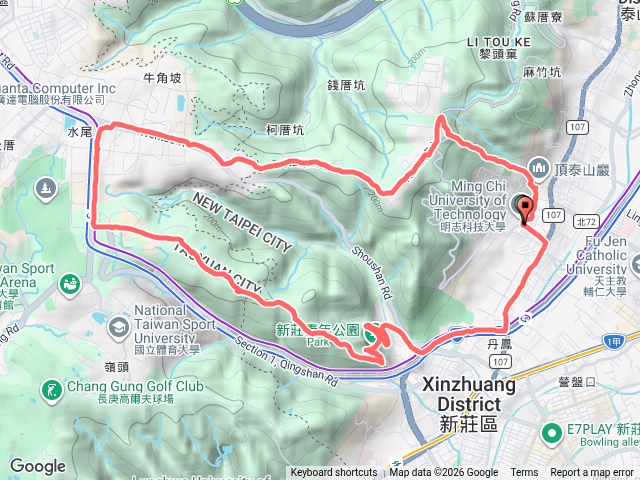 崎頭步道南科龜山A7青年公園環狀預覽圖