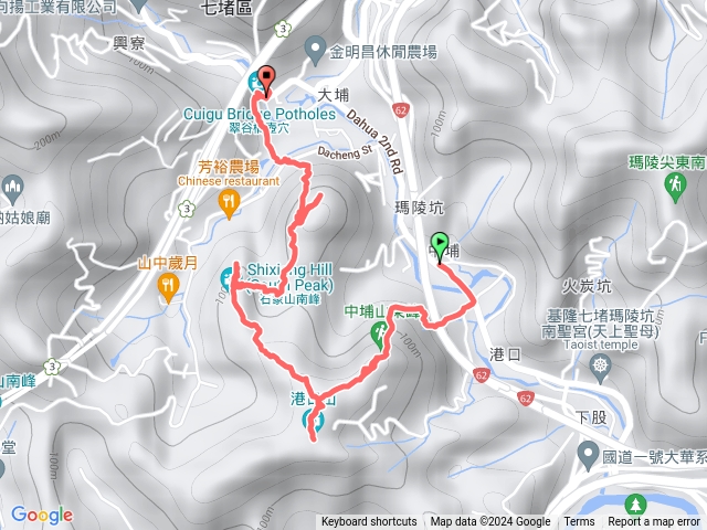 240810 七堵 雄風峭壁、中埔山、港口山、石象山、石獅山、翠谷橋