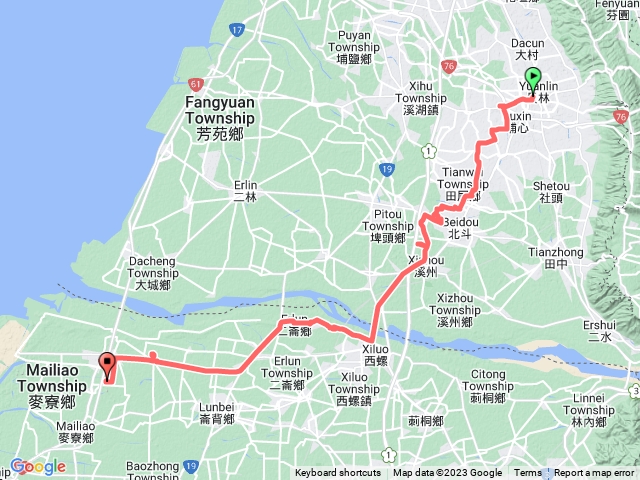 彰化 : 大埔心、同安宅、打簾(頂田尾)、北勢寮、新莊子➡️雲林 : 新莊子，新庄子、貓兒干、沙崙後