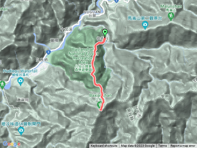 2023/09/16八仙山步道靜海寺登山口