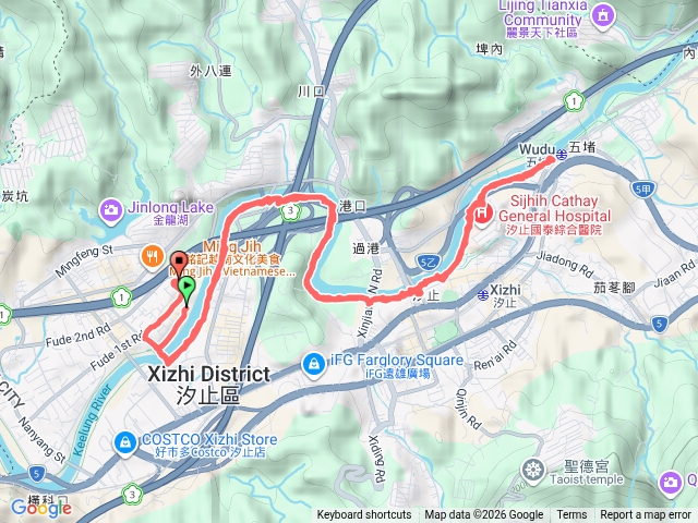 基隆河濱汐止段預覽圖