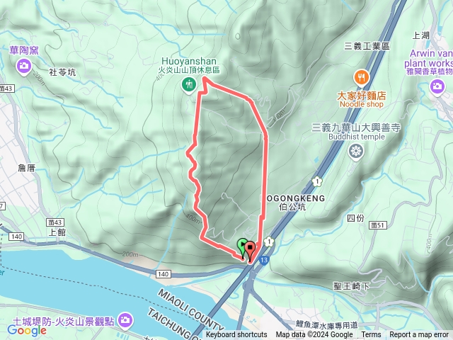 火炎山步道預覽圖