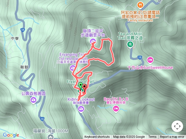 二延平步道茶霧之道