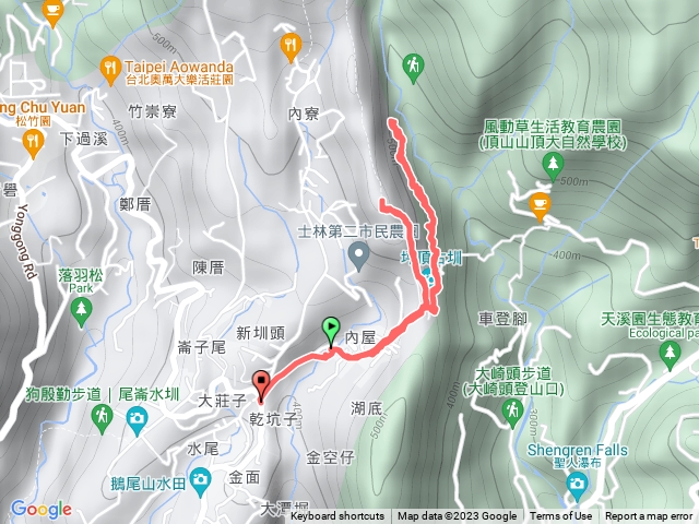 礁坑古道+坪頂古圳