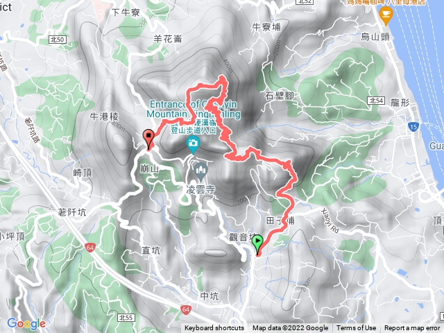 硬漢嶺 觀音山 尖山 北橫古道 