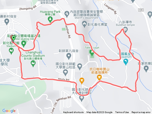 1120514八卦山親子路線預覽圖